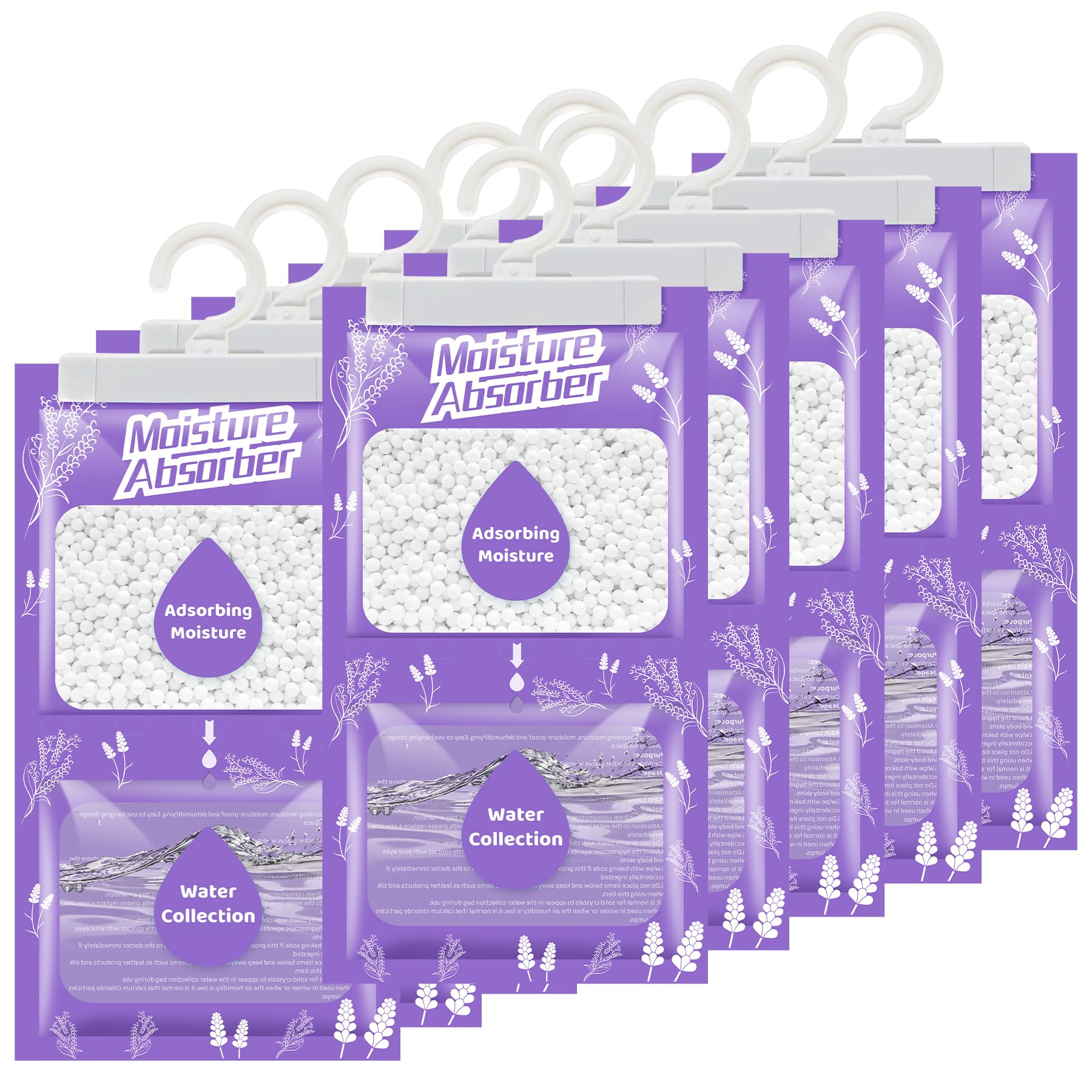 Deumidificatore Sospeso 230g - Lavanda (10 pezzi)