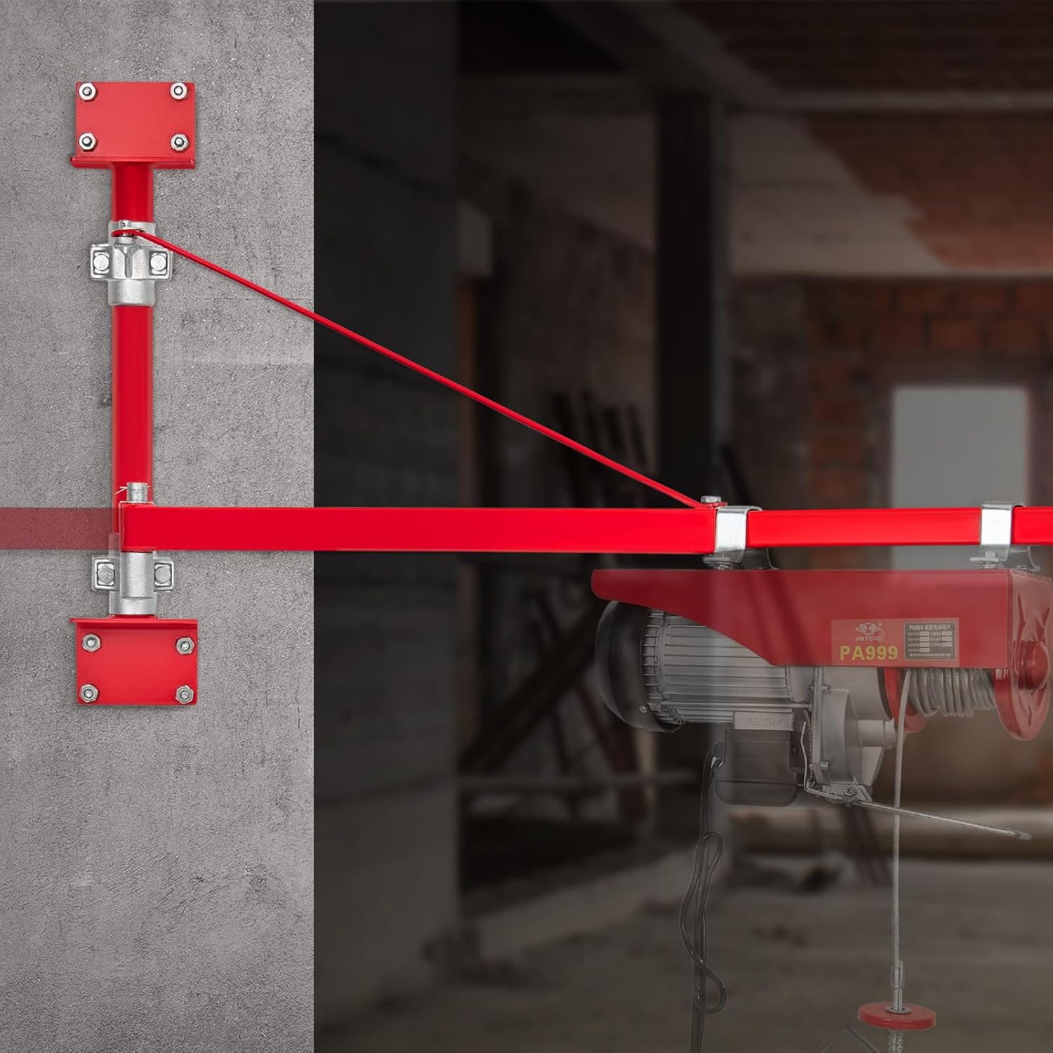 VEVOR Braccio Supporto per Paranco Elettrico 300kg - immagine 8