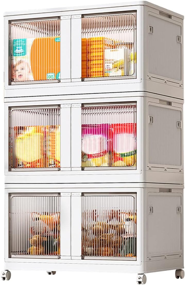 Ergocar Scatole Immagazzinaggio Pieghevoli Trasparenti