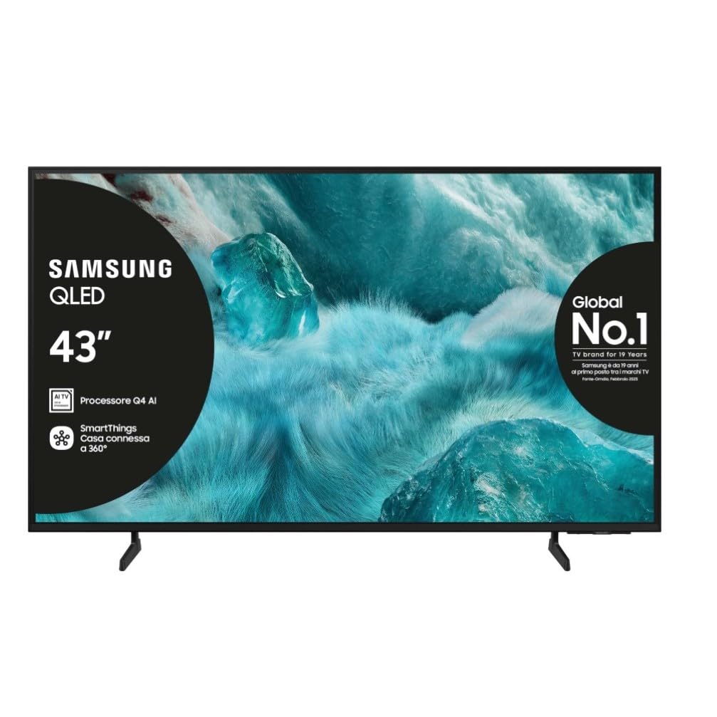Samsung QLED 4K Vision AI Smart TV 43'' QE43Q7F4AUXZT