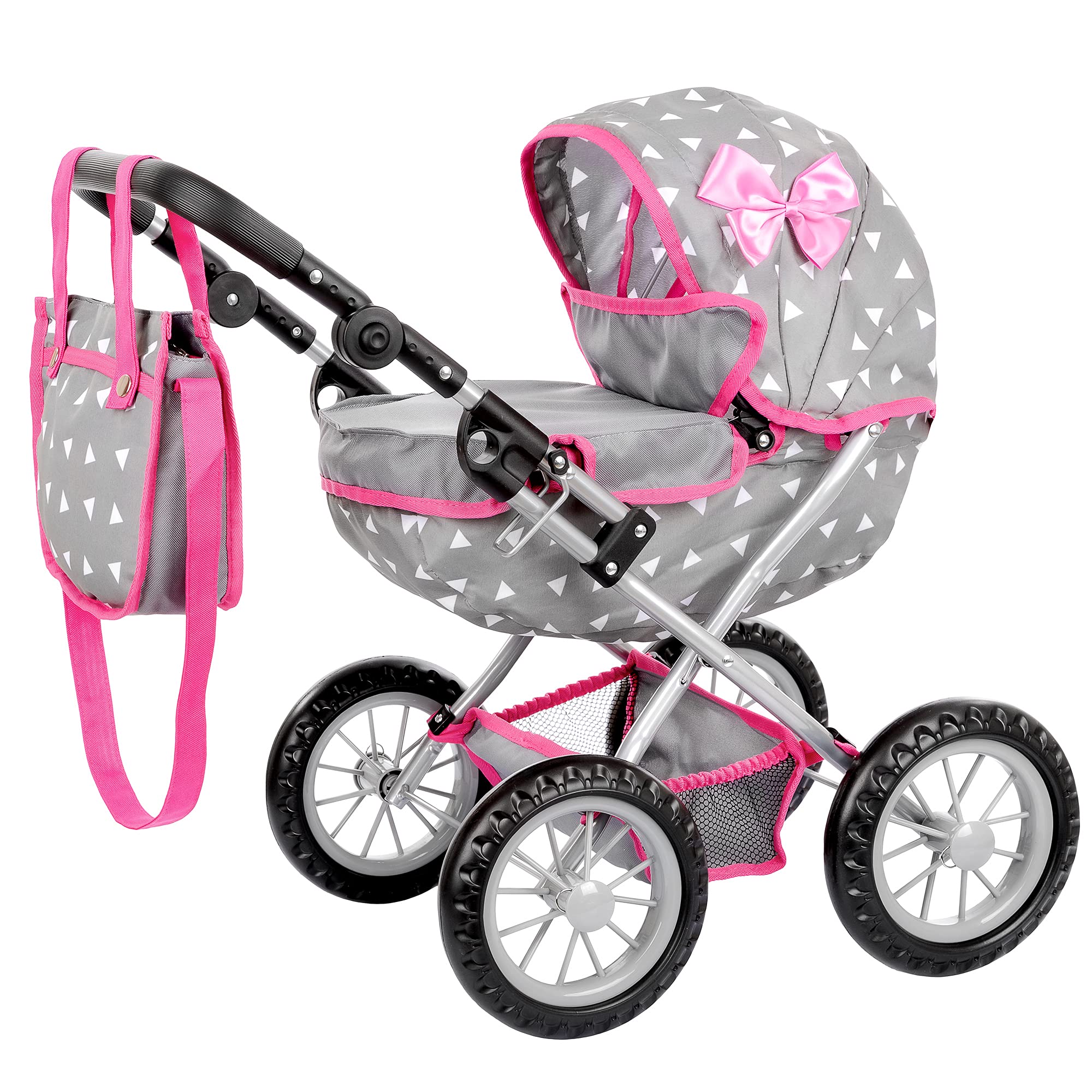 Kinderplay Carrozzina per Bambole con Gondola