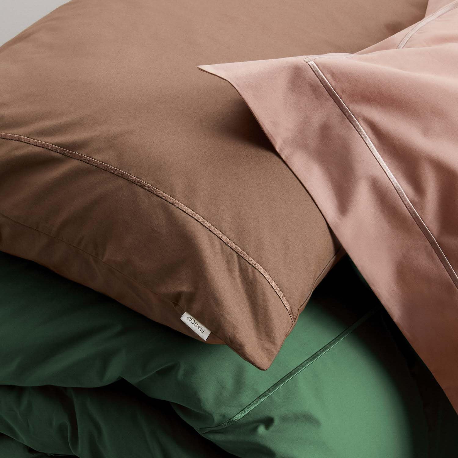 Bianca Plain Dyed Rose Tan - immagine 10