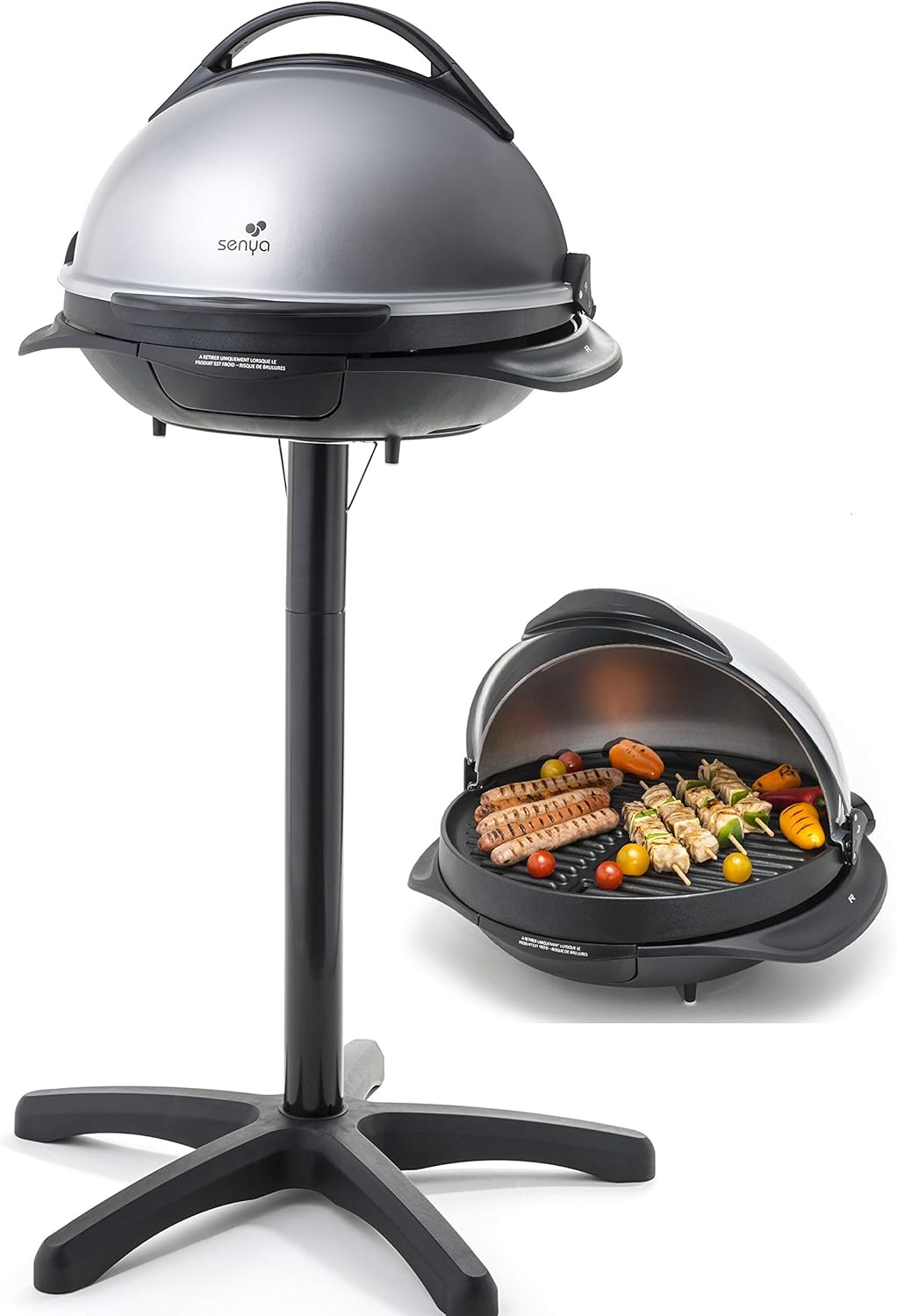 Senya Barbecue Elettrico 2 in 1 2200W