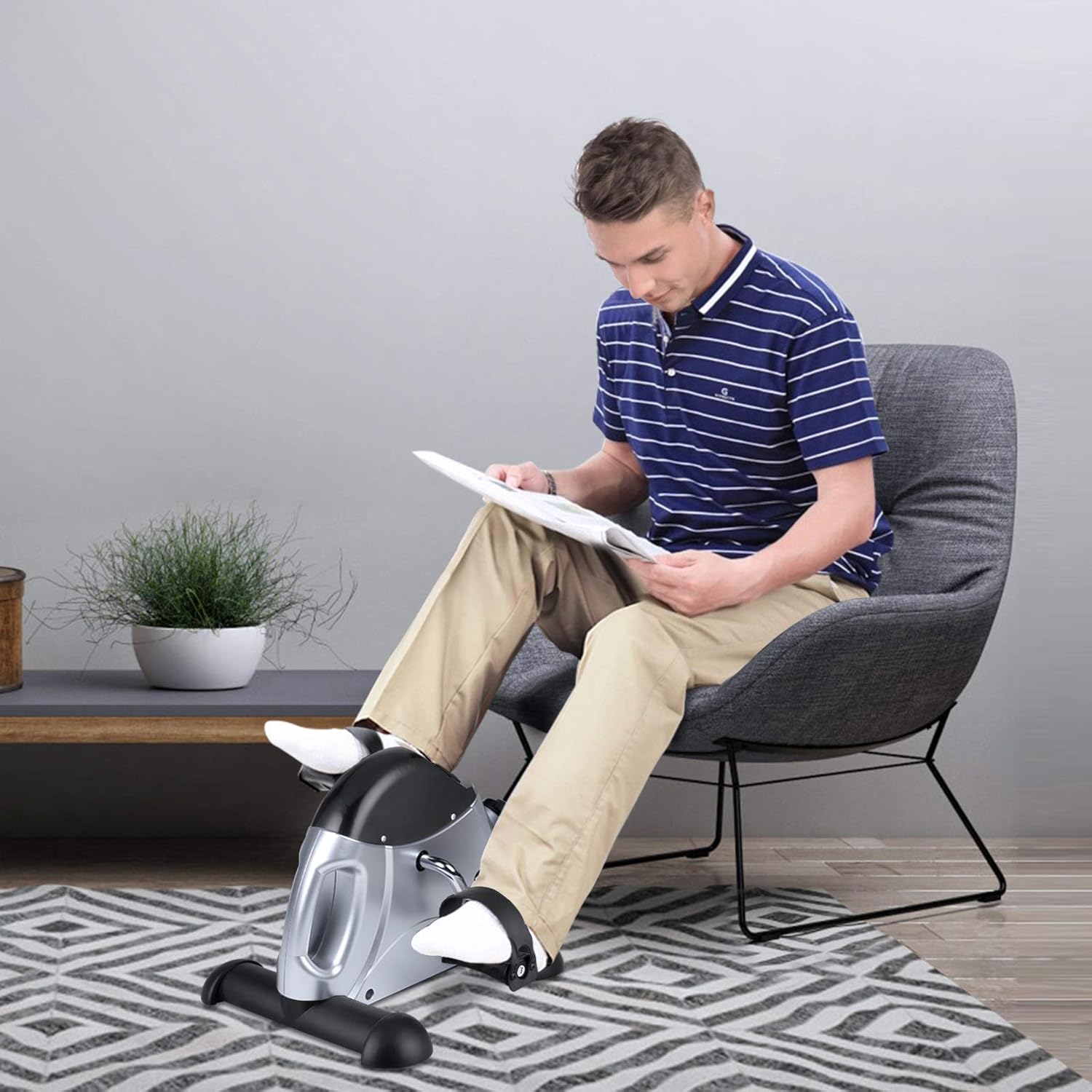 Evoland Mini Cyclette - Pedale Statico Portatile - immagine 2