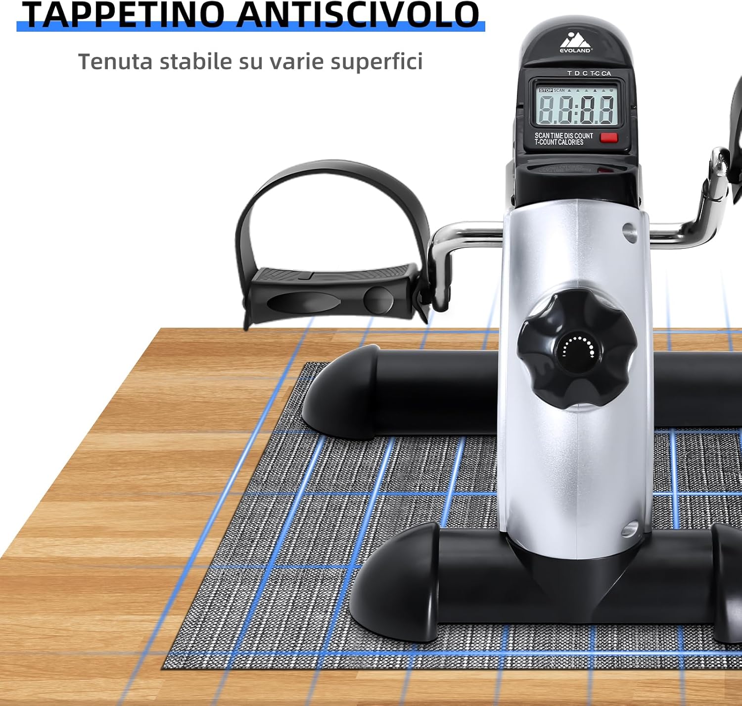 Evoland Mini Cyclette - Pedale Statico Portatile - immagine 8