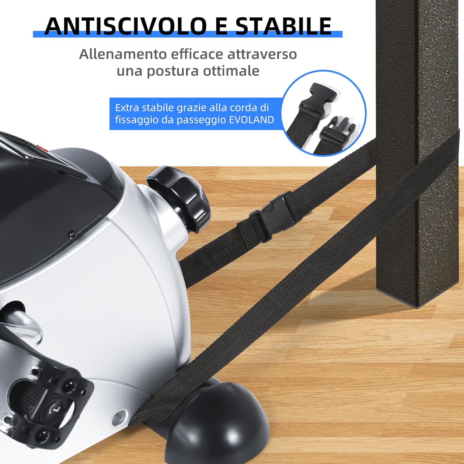 Evoland Mini Cyclette - Pedale Statico Portatile - immagine 9