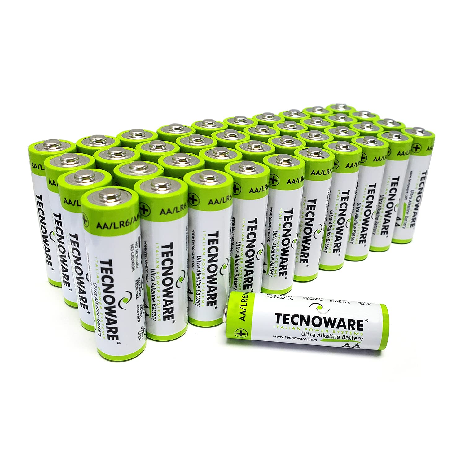 Tecnoware Power Systems - 40 pile alcaline AA 1,5V