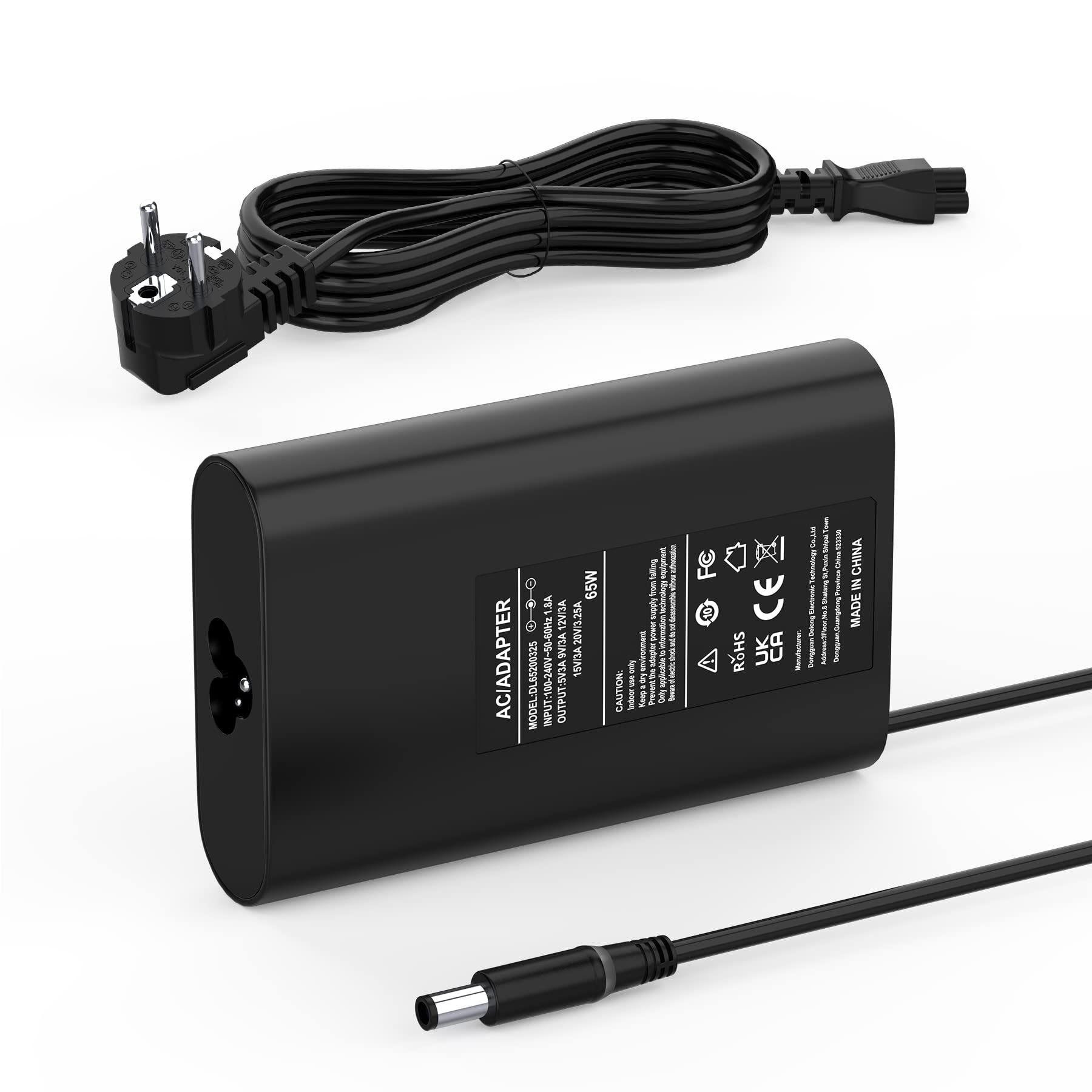 Caricatore 65W Alimentatore per Dell Latitude