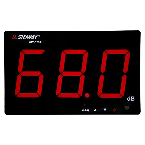 Fonometro a Parete SW-525A 30-130dB con Display LCD