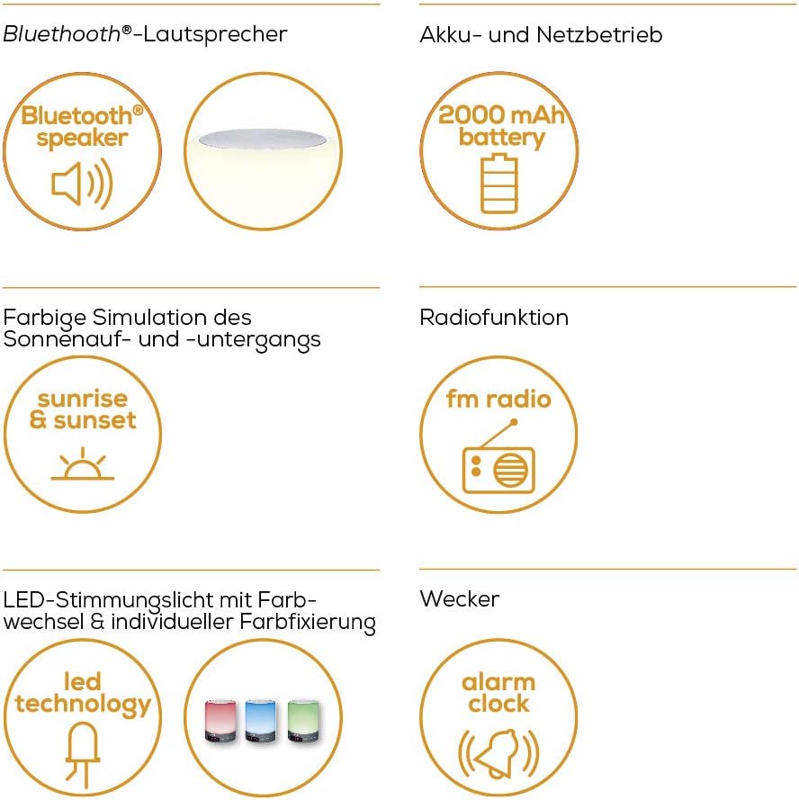 Beurer WL 50 Sveglia con luce LED - immagine 2