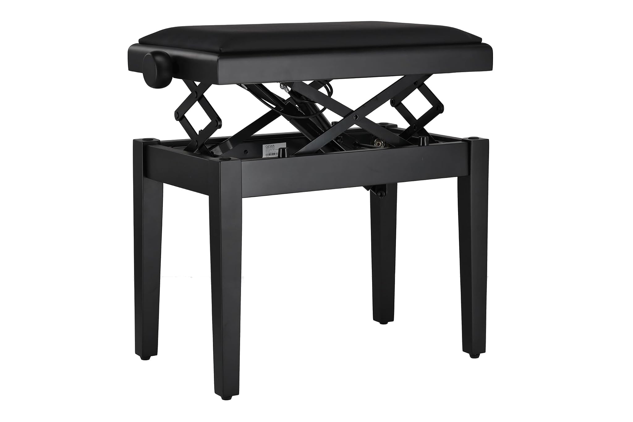 Gewa Deluxe Autolift - Panca per Pianoforte Nera Opaca
