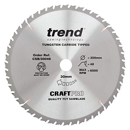 Trend Lama Sega Circolare CraftPro TCT 300mm x 48 denti