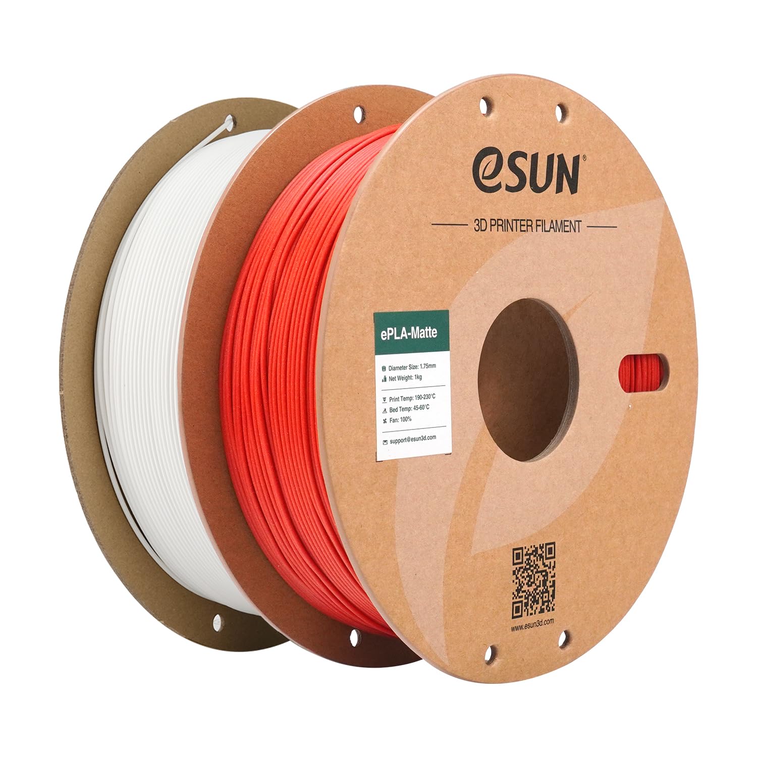 Esun Filamento PLA Opaco 1.75mm (2x1kg)