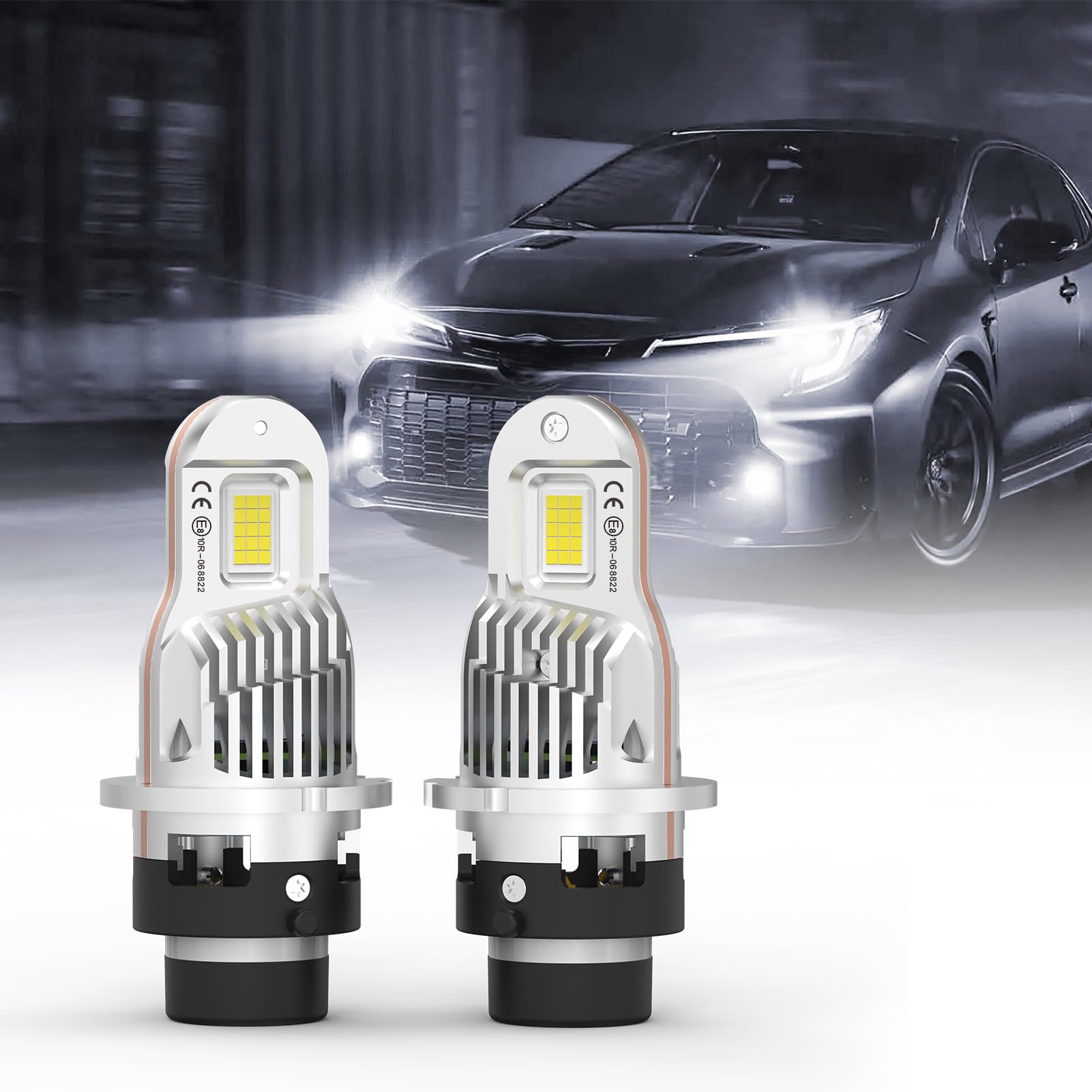 2 Lampadine Xeno D2S 12V 35W 6500K Bianco Freddo