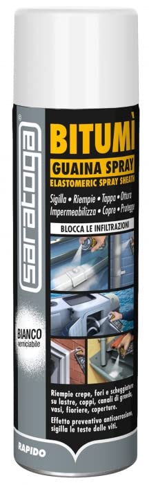 Guaina Spray Bitumì Impermeabilizzante e Sigillante 500ml