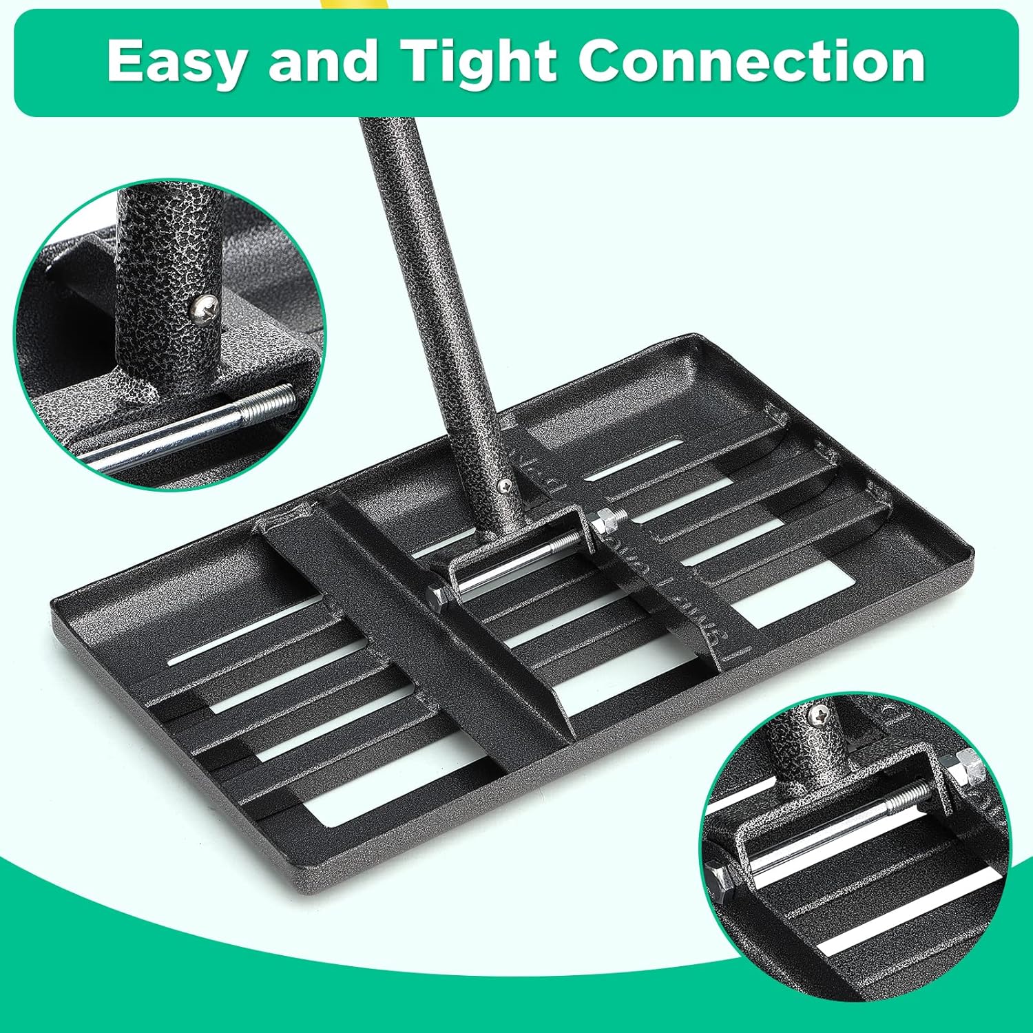 Dakepole Rastrello Livellatore per Prato 25x43cm - immagine 5