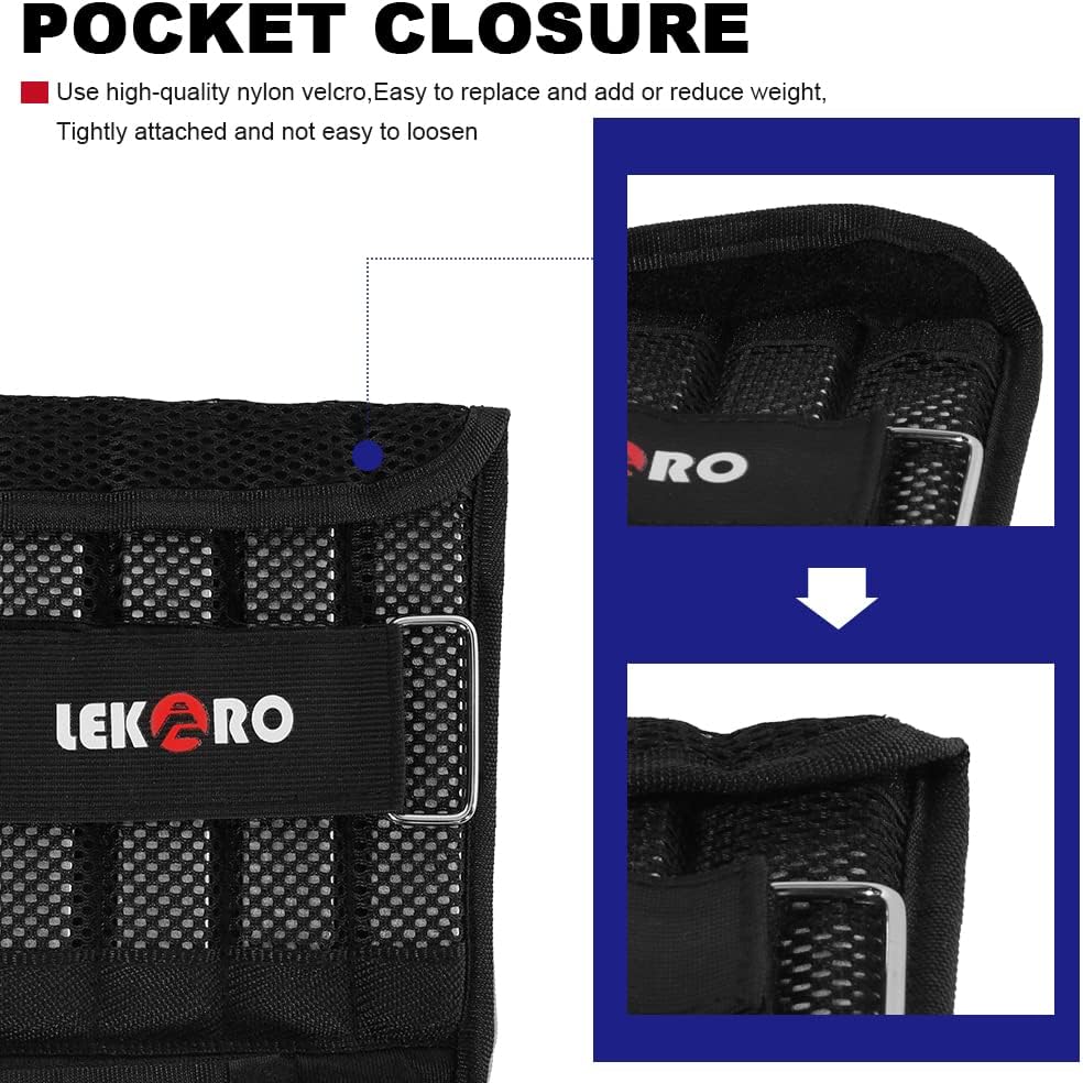 Pesi Regolabili per Polso e Caviglia, 1 Paio - immagine 6