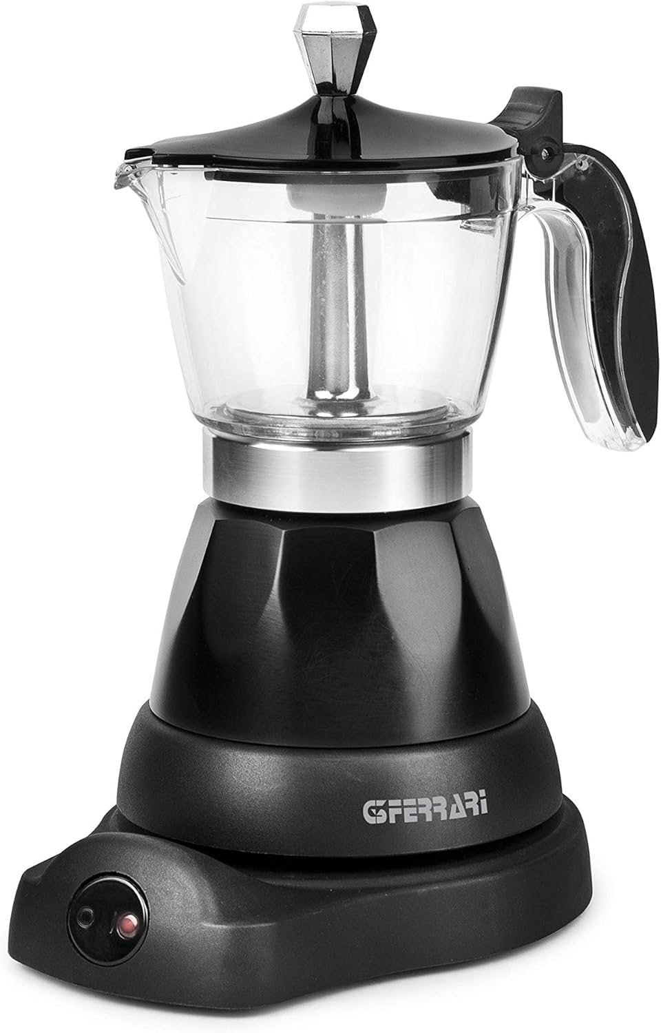 G3 Ferrari G10028 Bonjour Moka Elettrica 3 Tazze, Nera