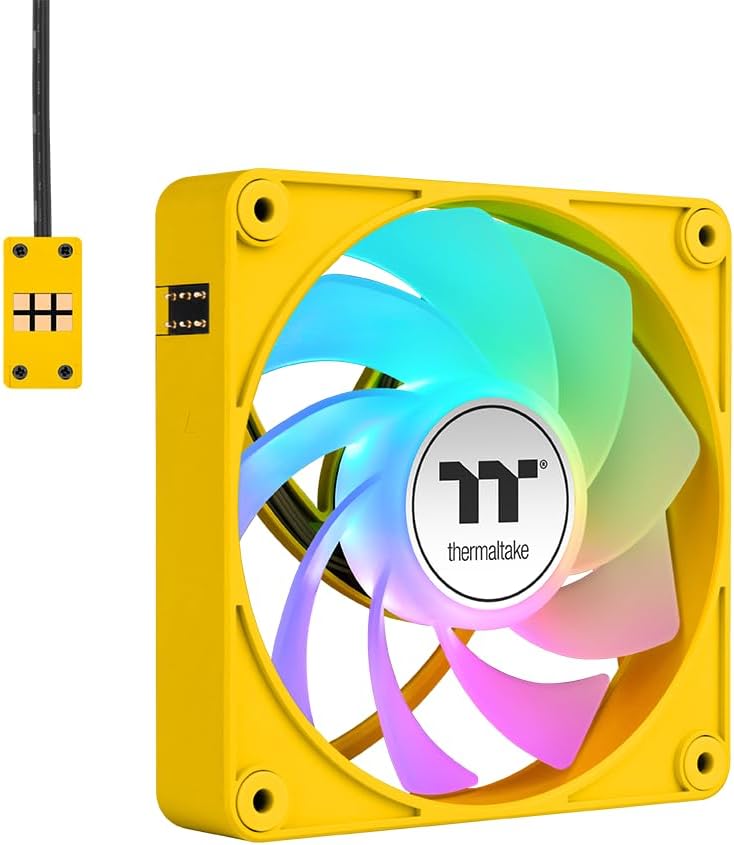 Thermaltake CT120 EX Reverse ARGB | Bumblebee | 3 Pezzi - immagine 6