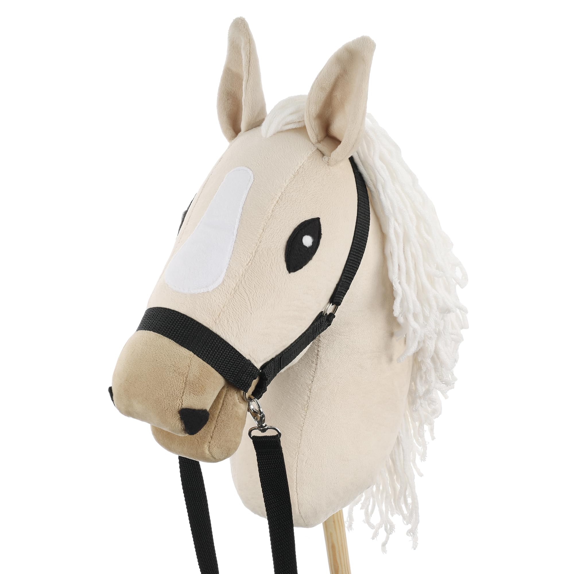 SKIPPI Hobby Horse Almond - Set Cavezza e Redini
