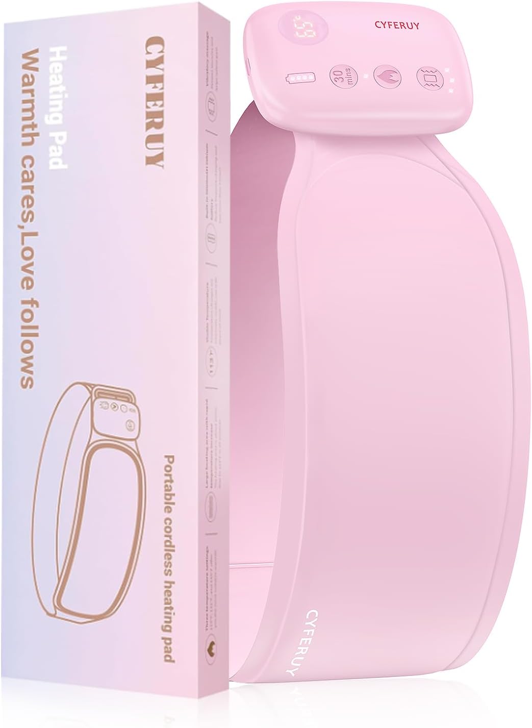 Cuscinetto Riscaldante Portatile per Dolori Mestruali - immagine 1