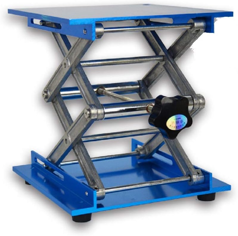 Lab Jack Stand Table Lift in Alluminio Ossido (6''X6'') - immagine 2