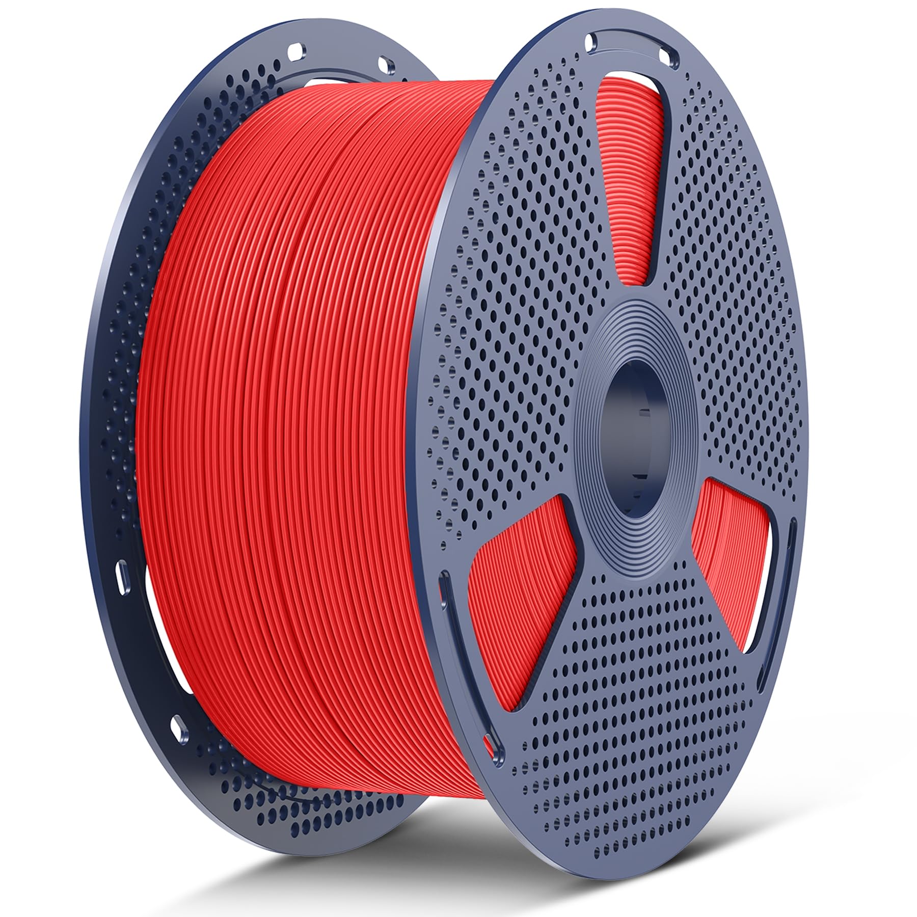 Sunlu Filamento PLA Plus 5KG per Stampante 3D, Rosso