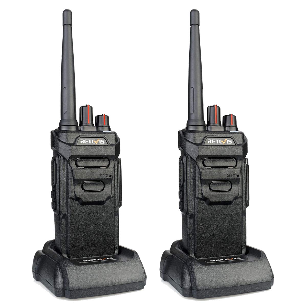 Retevis RT648 Walkie Talkie PMR446 IP67 Impermeabile (2 Pezzi)