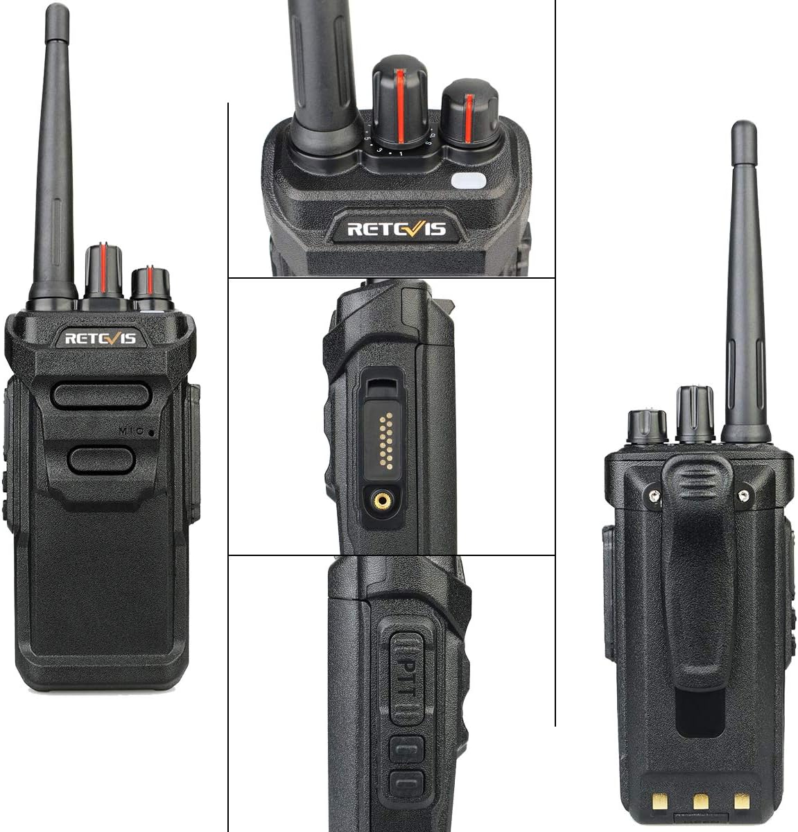 Retevis RT648 Walkie Talkie PMR446 IP67 Impermeabile (2 Pezzi) - immagine 7