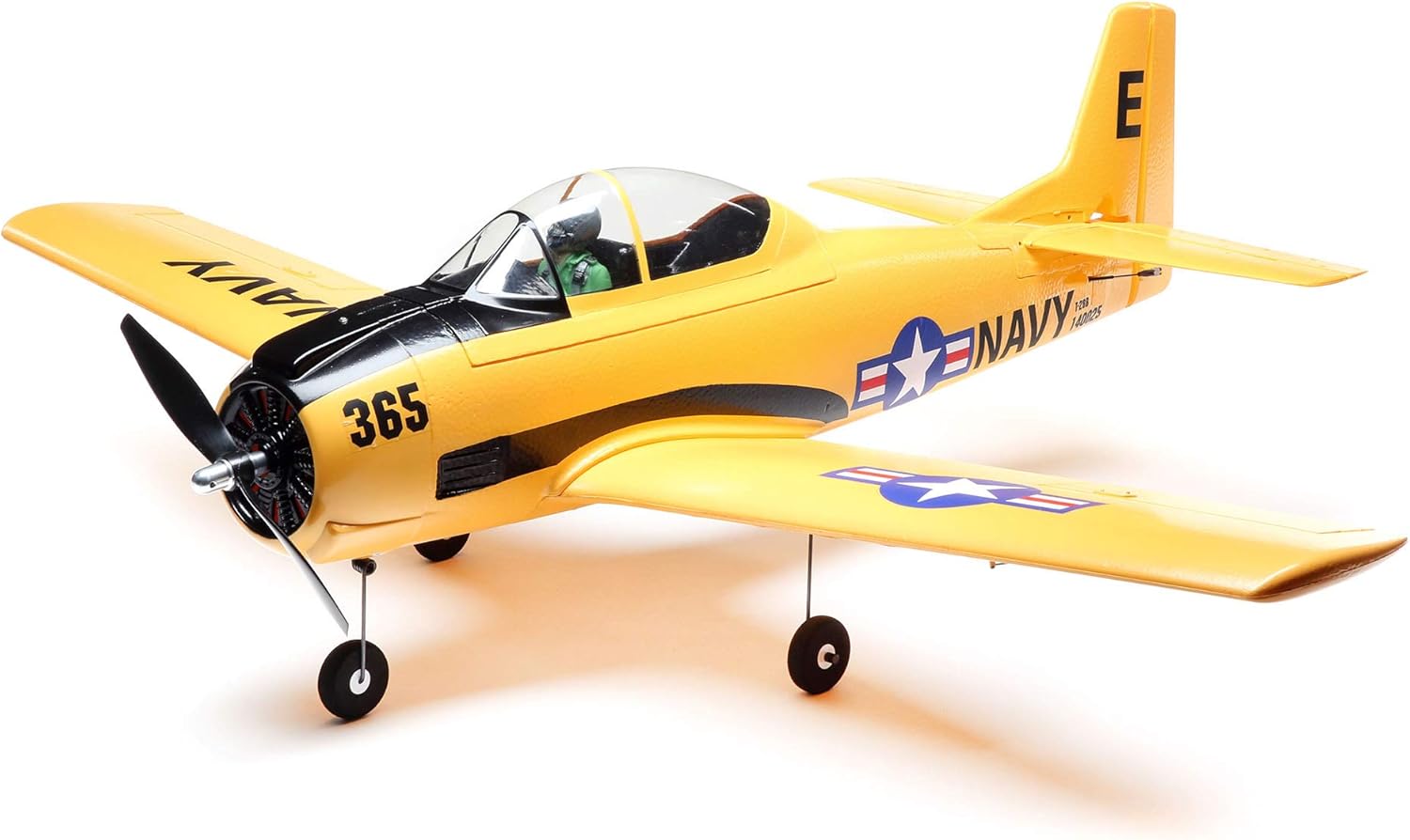 E-Flite T-28 Trojan 1,1 m BNF Basic with AS3X and Safe Select - immagine 1