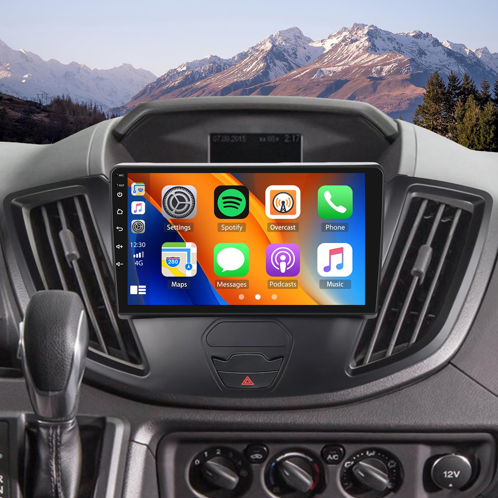 Autoradio Android 9" per Ford Transit Custom 2013-2019