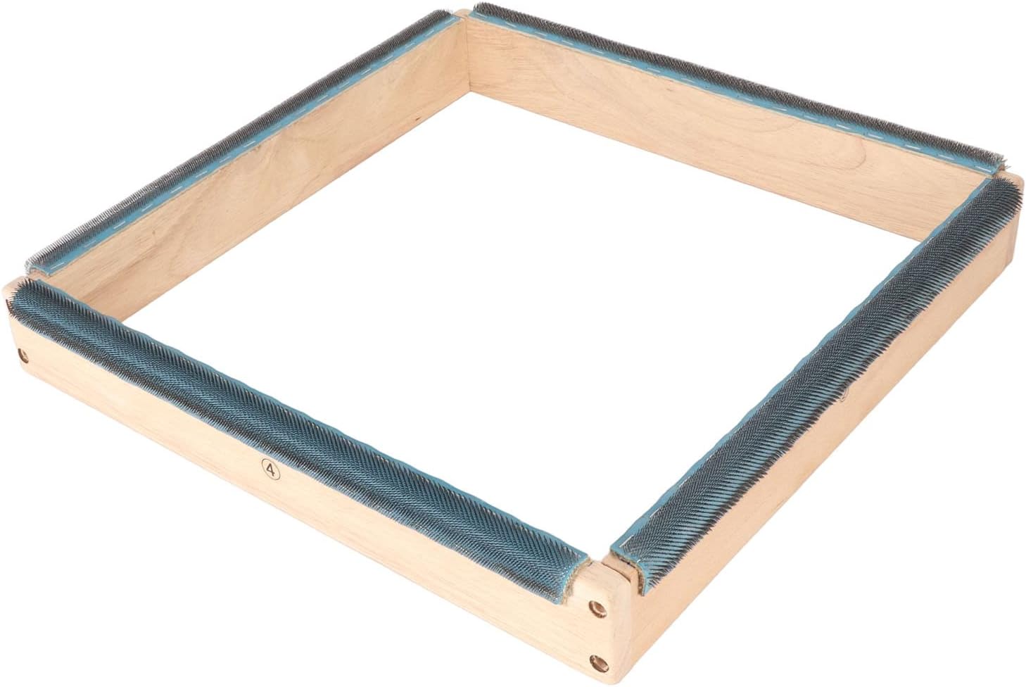 Cornice per punto croce, forma quadrata, 4 strisce laterali per cucire - immagine 2