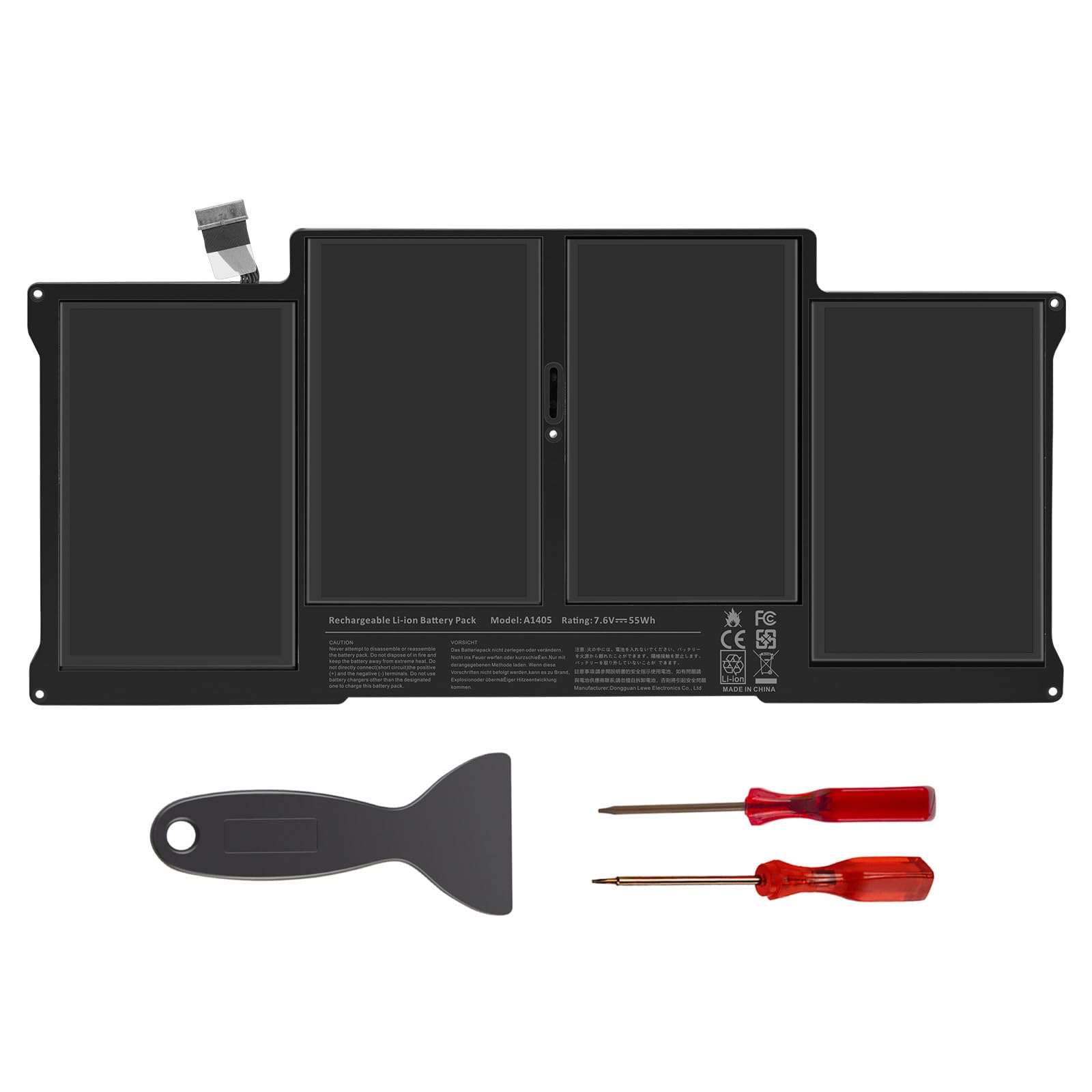 Asuncell Batteria per MacBook Air 13" A1405 A1466