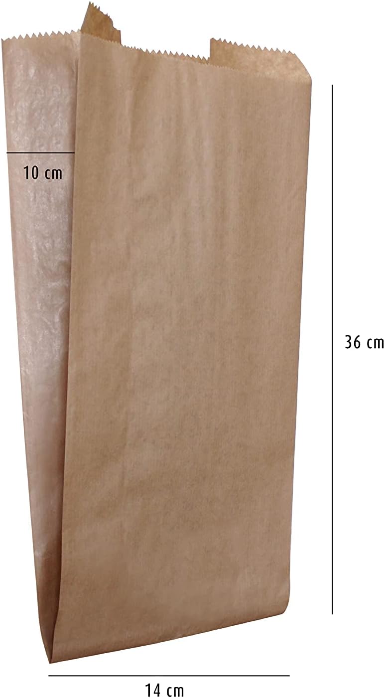 Carte Dozio - Sacchetti in Carta Sealing Avana 14x36+10 - immagine 2