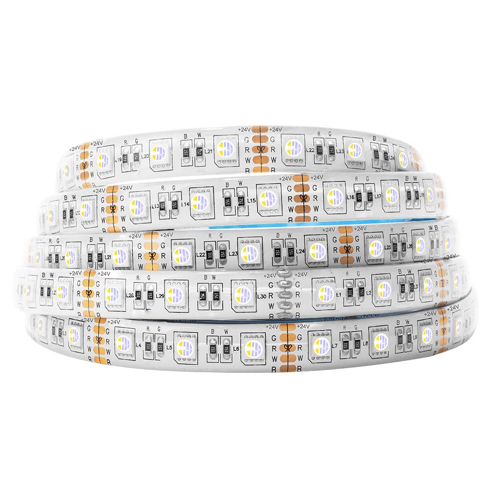 Btf-lighting Striscia LED 5050 RGBW 5m IP65 DC24V