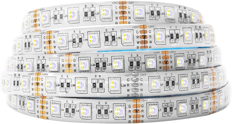 Btf-lighting Striscia LED 5050 RGBW 5m IP65 DC24V - immagine 1