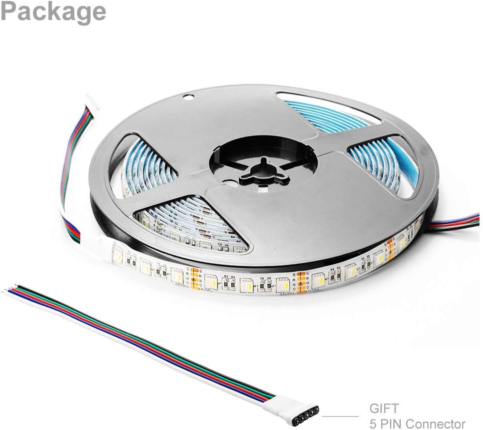 Btf-lighting Striscia LED 5050 RGBW 5m IP65 DC24V - immagine 6