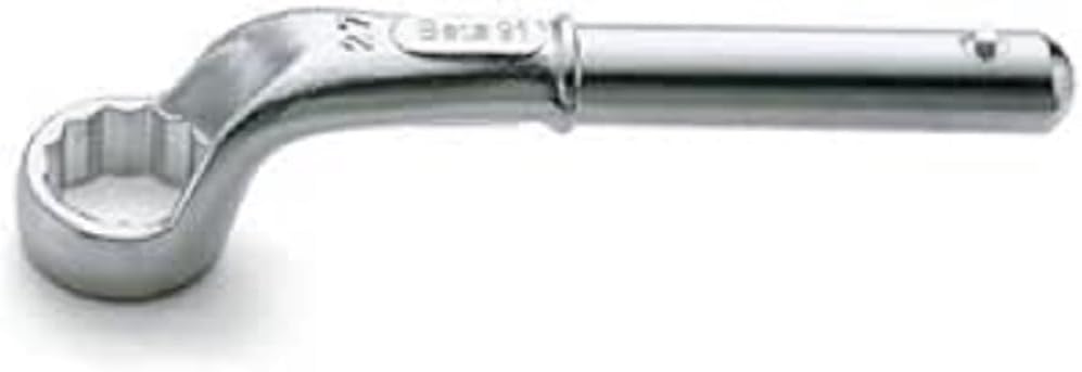 Beta 91 80 - Chiavi poligonali curve con attacco per leva di manovra cromate