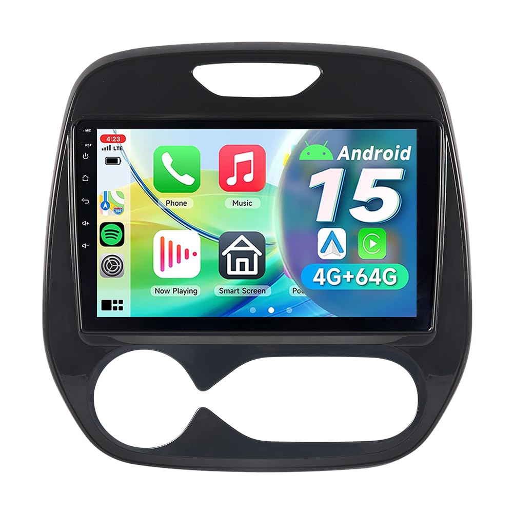 Autoradio Android 15 9'' per Renault Captur MK1 2013-2019