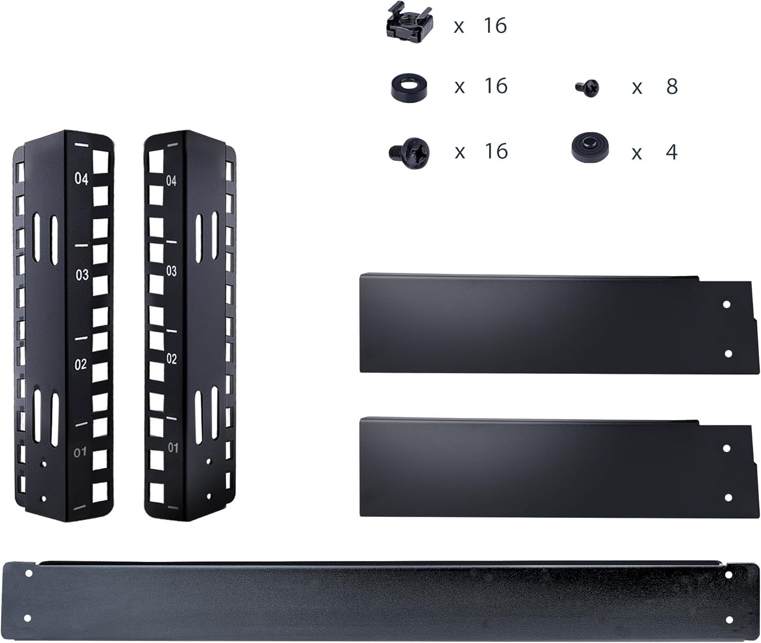 Startech.com Rack 19" 4U Aperto da Tavolo - immagine 5