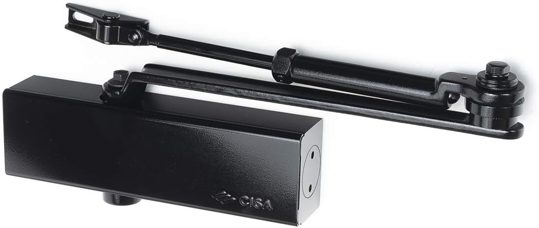 Cisa 1C151103044 Chiudiporta Professional Plus 2 EN 2-4, Nero - immagine 1