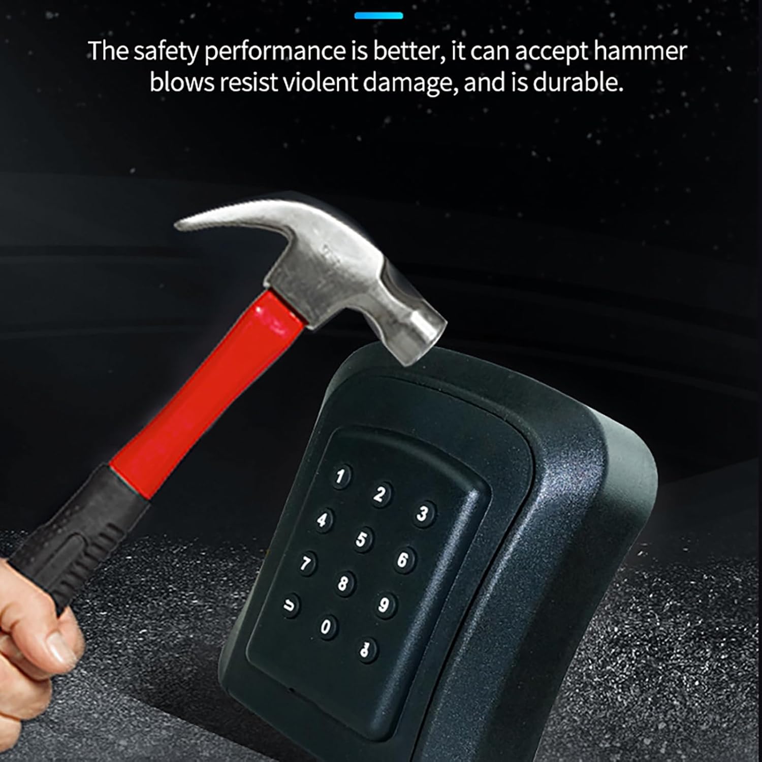 Newfun Cassetta Chiavi con Codice, Materiale Metallico - immagine 5