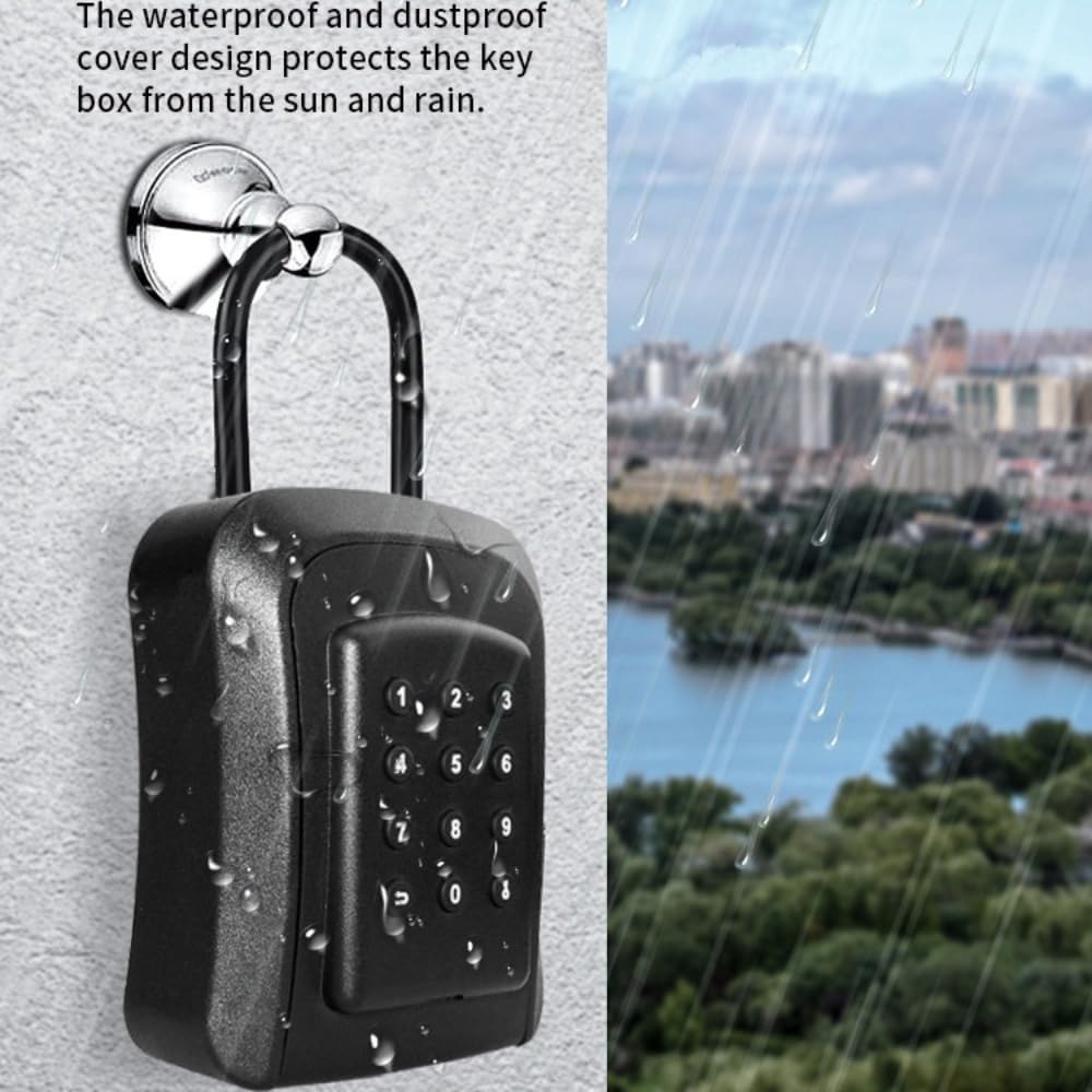 Newfun Cassetta Chiavi con Codice, Materiale Metallico - immagine 6