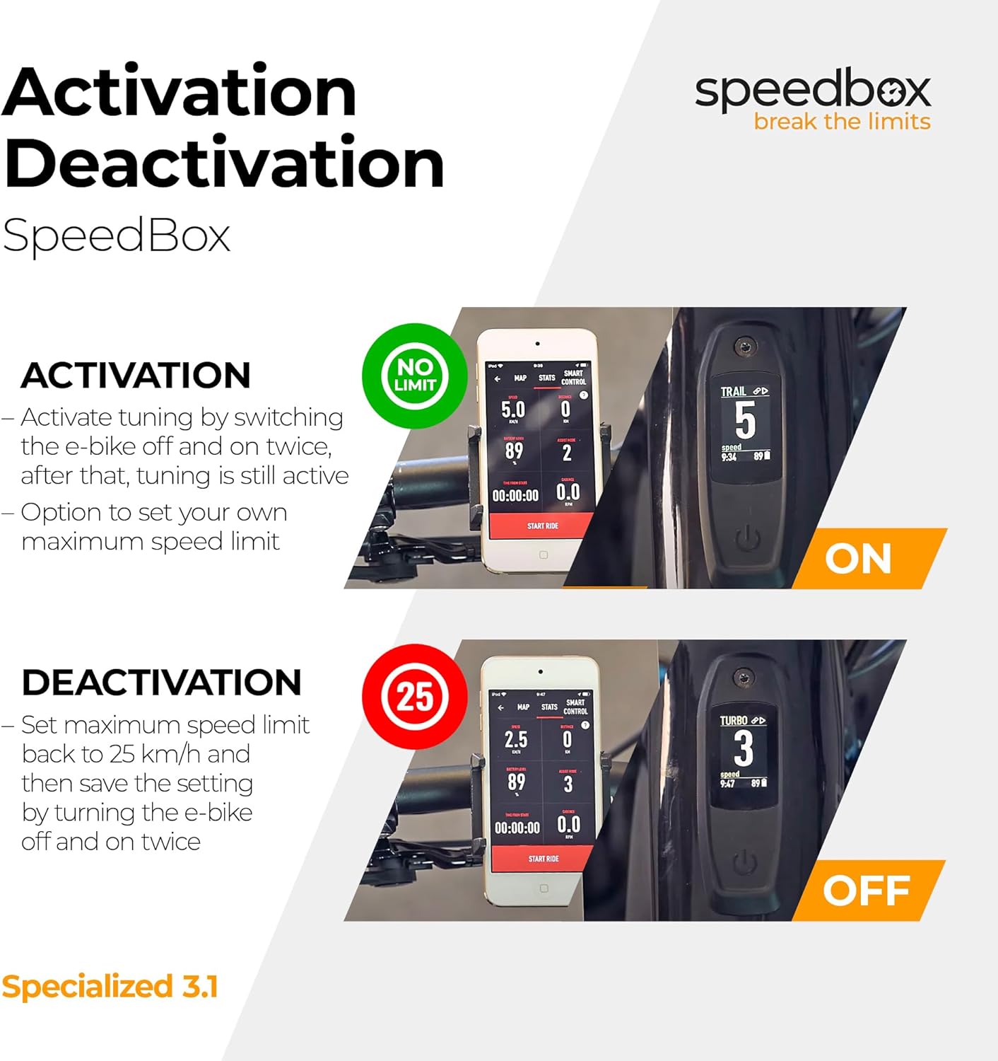 Speedbox 3.1 - Chip Tuning per E-Bike Specialized - immagine 5