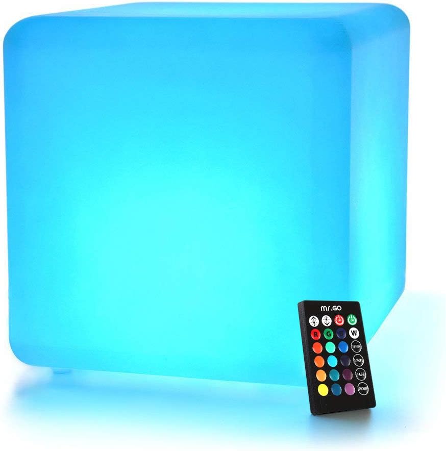 MR.GO Cubo Luminoso LED 12" con Telecomando - immagine 1