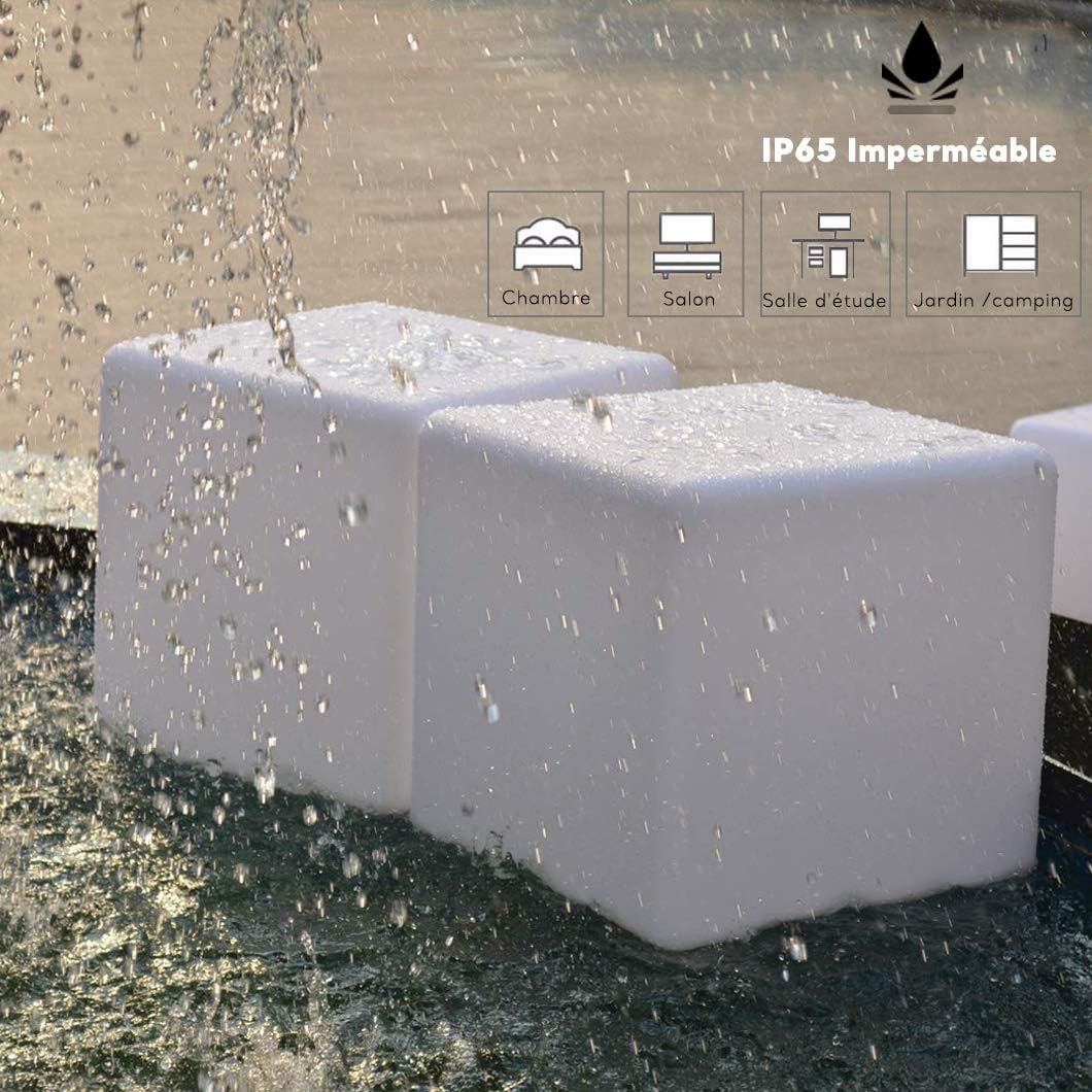 MR.GO Cubo Luminoso LED 12" con Telecomando - immagine 6