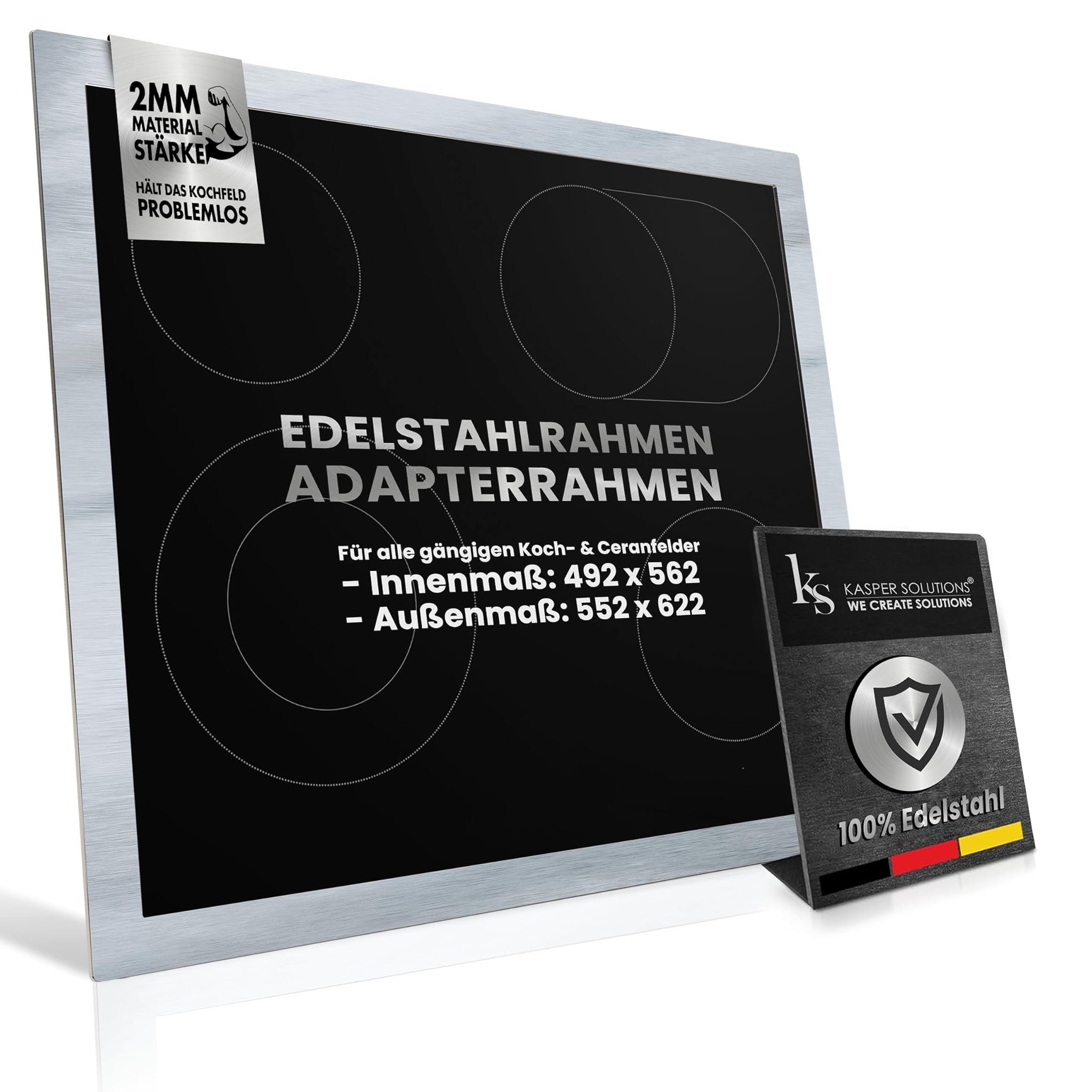 Kasper Solutions Telaio Adattatore per Piani Cottura