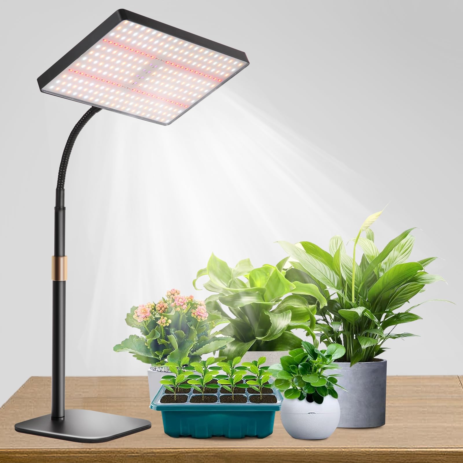 Railee Lampada per Piante UV-IR Spettro Completo 286 LEDs | Velz