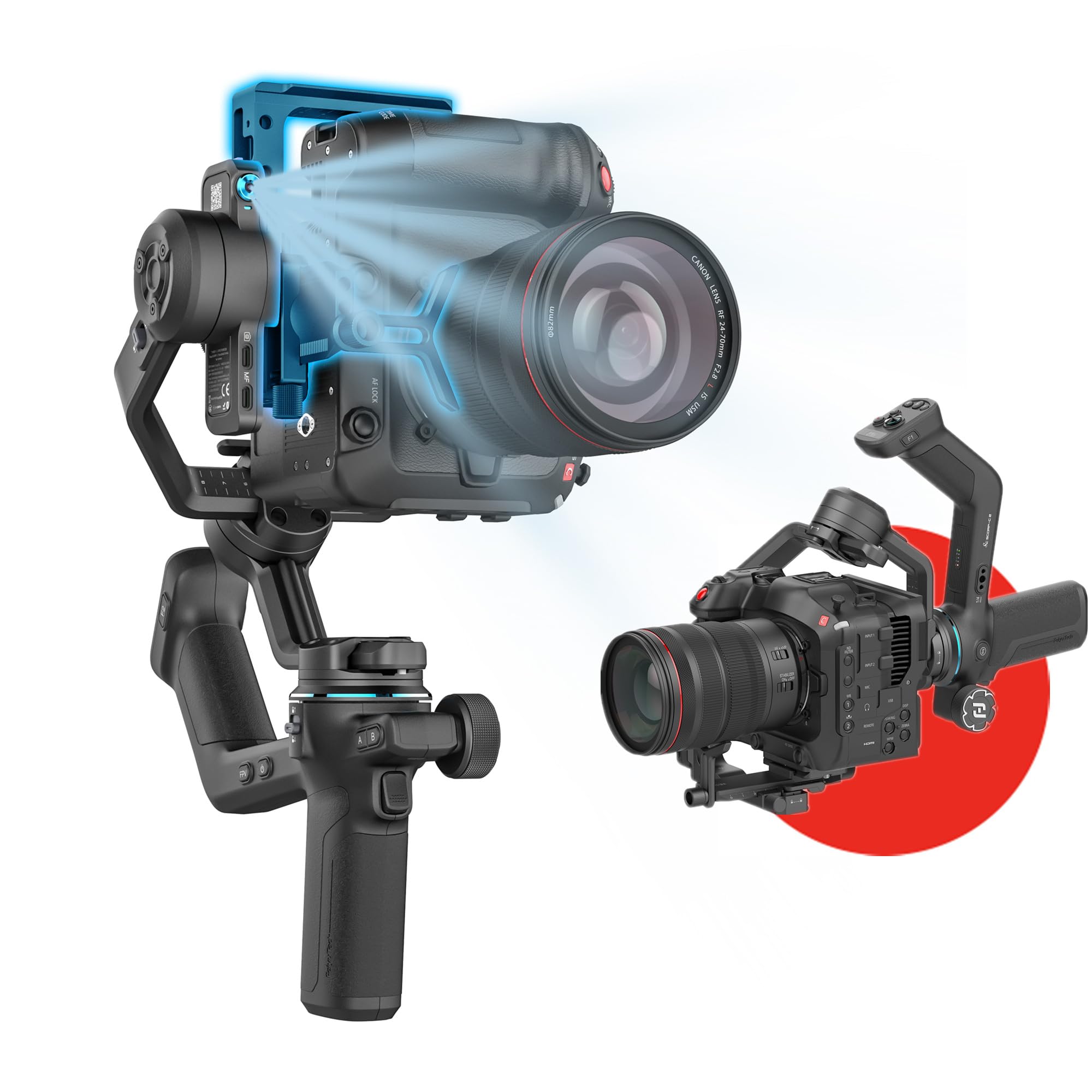 Feiyutech SCORP-C2 Stabilizzatore Gimbal 3.5kg