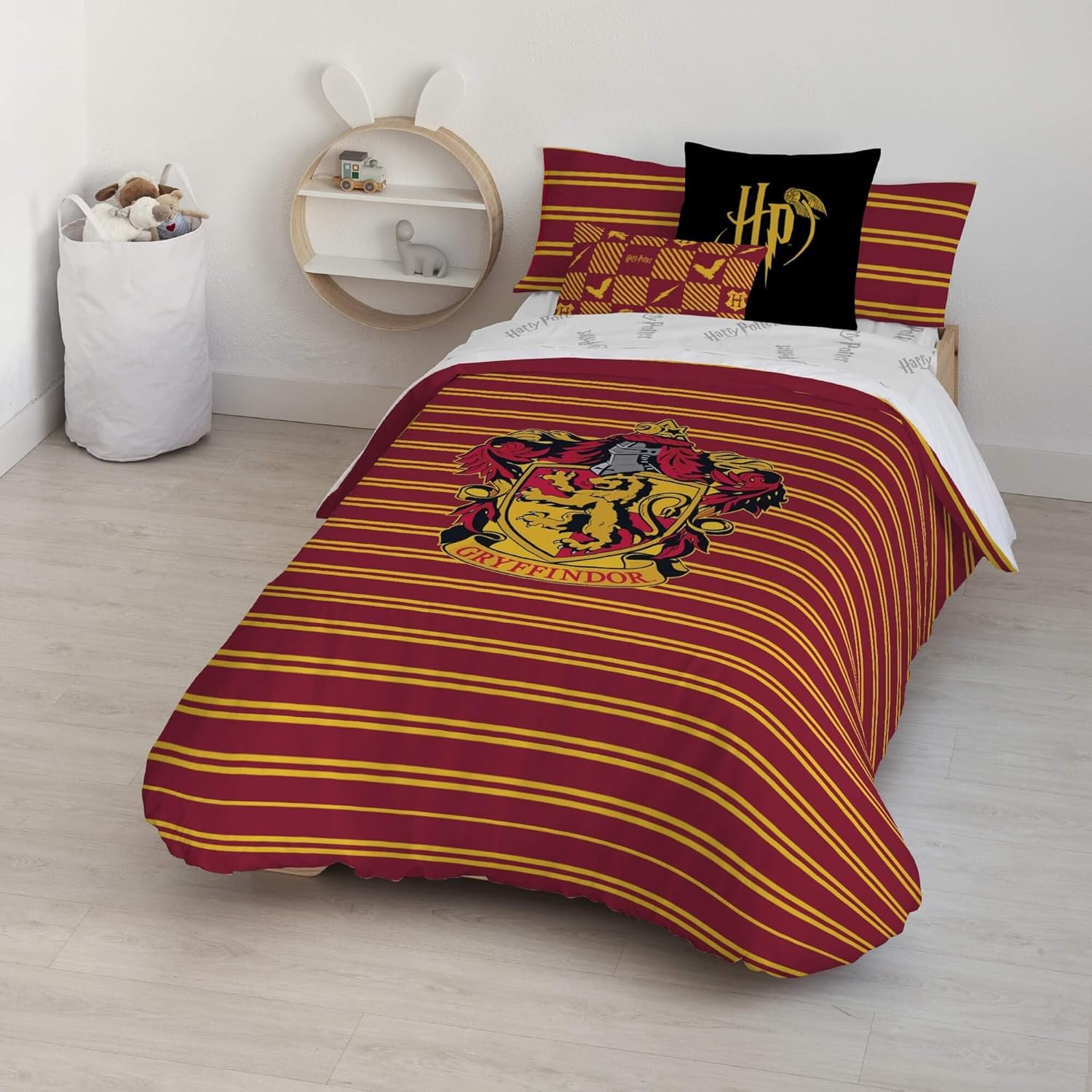 BELUM Copripiumino Harry Potter Gryffindor Shield, 100% Cotone - immagine 4